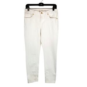 Michael Kors Women's White Ankle Skinny Jeans Size 2
